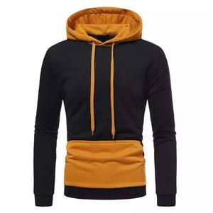 Sweats à capuche en coton à manches longues OEM à séchage rapide Vêtements de sport légers pour hommes Deux couleurs Gym Fitness Nouveau design Basics Hoodies - Product Image 1