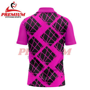 Custom Logo Short Sleeve Breathable Oversized Graphic Sublimation Print Mock Neck Golf Polo <b>Collarless</b> T <b>Shirts</b> for <b>Men</b> - Product Image 2