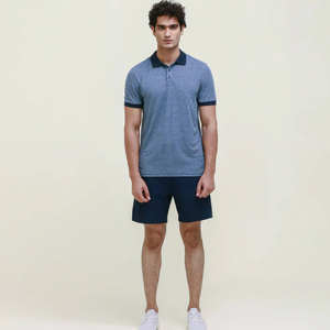 Polo personalizado de verano para hombre, camisa de sublimación, patrón sólido, manga corta, de Golf Polo, fábrica, venta al por mayor, camiseta personalizada - Product Image 2