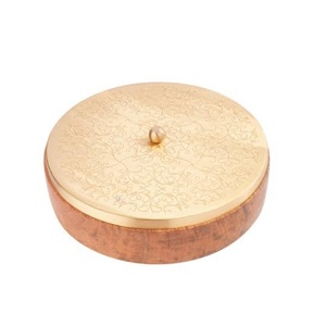 Rounded <b>Server</b> Chapati Pot Top Quality Chapati Serving Pot For Kitchen Catering Daily Usage <b>Food</b> Serving Pot - Product Image 5