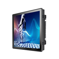 Nuevo Monitor Táctil Capacitivo de Marco Abierto Integrado de 12.1 Pulgadas, Panel LCD Industrial para Montaje en Panel, Relación de Aspecto 4:3 /VGA/DVI USB Serial