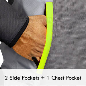 Hecho en material de alta calidad Chaqueta Textil transpirable para hombres Chaqueta textil más vendida para hombres - Product Image 6