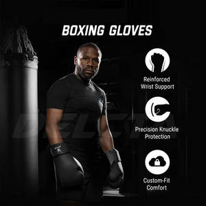 Guantes de Boxeo de la Mejor Calidad, Protección para las Manos, Guantes de Boxeo Recién Llegados, Venta en Línea - Product Image 3