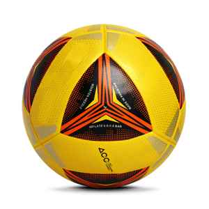 Balón de fútbol híbrido fabricado en Pakistán | IMS aprobado, cubierta de PU de doble unión | Balón de entrenamiento de nivel de partido de 20 paneles para clubes - Product Image 5