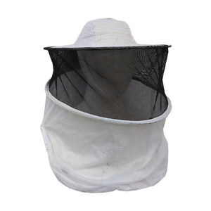 Voile d'apiculteur en polycoton sur mesure de haute qualité avec capuche d'escrime bretelles élastiques voile d'abeille - Product Image 4