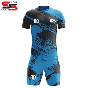 Camiseta de fútbol de poliéster de diseño personalizado para club sublimado completo, kit de uniforme de fútbol al por mayor - Product Image 5