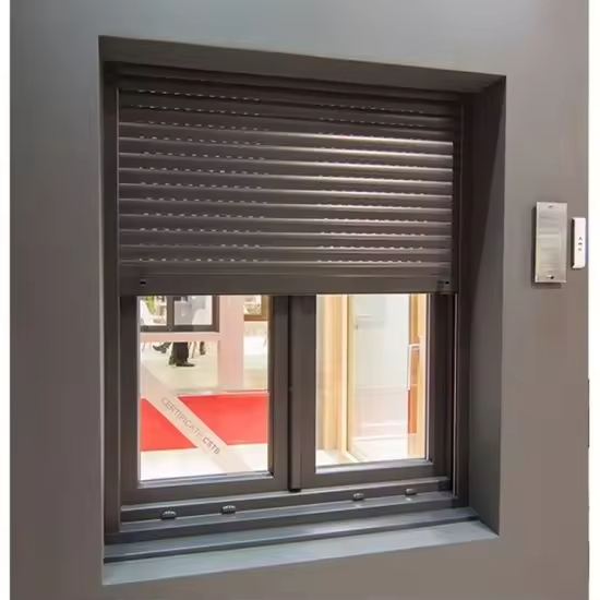 Hi-Speed Remote Control Stainless Steel & Aluminum Waterproof Finished Security Gate Roll up Shutter Window