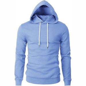 Nouveaux sweats à capuche en coton uni surdimensionné/pulls à capuche en molleton grande taille pour hommes - Product Image 1