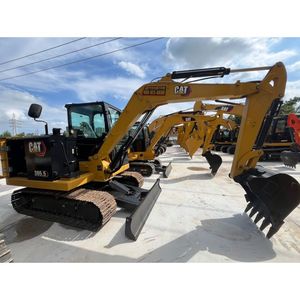 Excavadora compacta usada Caterpillar 305.5 de 5.5 toneladas para sitios de trabajo estrechos. - Product Image 1