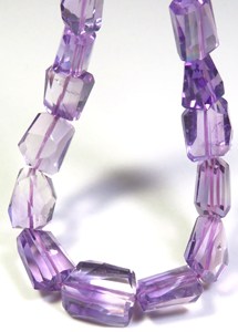 Cuentas de Piedras Preciosas de Amatista Púrpura Natural Facetadas, 11-17 mm, Hilo de 16 Pulgadas con 31 Piezas para la Fabricación de Joyas, Piedras Preciosas Sueltas - Product Image 6