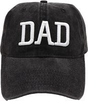 Casquette de baseball « Meilleur Papa du Monde » pour homme, en denim de haute qualité, avec logo personnalisé imprimé en relief, cadeau d'anniversaire idéal pour mari, papa, fils