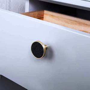 Cajón de armario de cocina de madera y resina de forma cuadrada redonda hecha a mano tamaño de forma de Color personalizado artículo hecho en India - Product Image 3