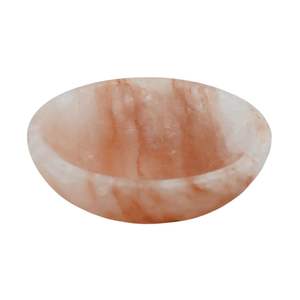 Cuenco de sal rosa del Himalaya, artesanías naturales únicas para uso en la mesa, plato de especias minerales, cuenco decorativo para servir - Product Image 6
