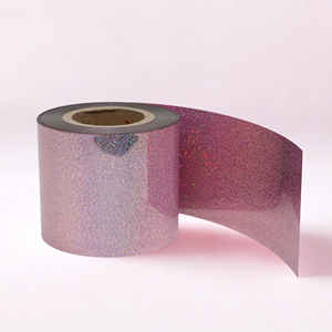 Película de Poliéster Holográfica de la Serie Double Rainbow RW RCW RHW, Material Plástico para Etiquetas y Aplicaciones de Impresión de Embalaje - Product Image 3