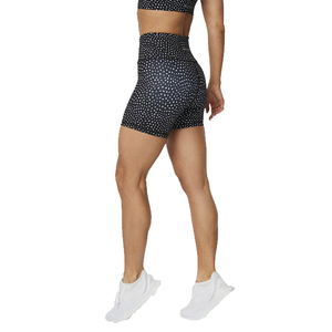 Womens High Waist Yoga Shorts Geometric Print Quick Dry Spandex Polyester With Pockets Elastic Waist Sports Fitness Shorts - Product Image 2