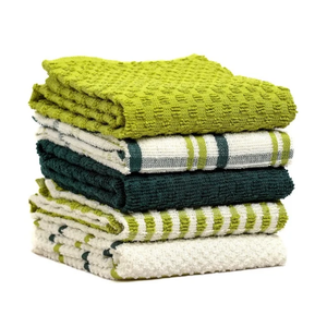 Nouveautés : Serviettes de table et de cuisine modernes, douces, brodées, 100% coton biologique GOTS, blanc pur, pour hôtels et mariages, vente en gros - Product Image 5