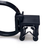 Vente en gros de clips de regroupement en nylon PA66 pour montage sur sapin, trou de 6 mm, autobloquant, 4,8 mm, 200 mm