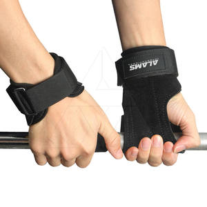 Diseño único Gimnasio Fitness Levantamiento de pesas Empuñaduras Material de cuero de vaca Equipo de levantamiento de pesas impermeable con agarre cómodo - Product Image 4