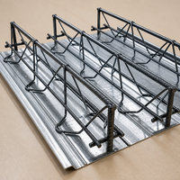 Panneaux de plancher en treillis galvanisé pour systèmes de planchers en béton préfabriqués, haute capacité de charge, panneaux de plancher structurels