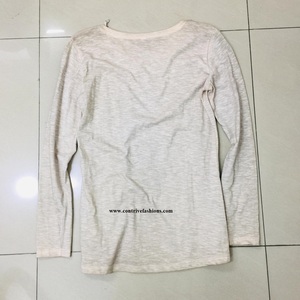 T-shirts pour femmes surdimensionnés de luxe avec logo personnalisé 2025, vert olive clair, tissus spéciaux antibactériens, col rond, 100% coton, lavé à la pierre - Product Image 6