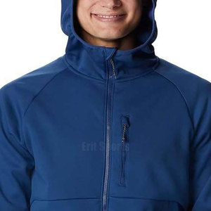 Veste coupe-vent à capuche avec logo sur le devant, fabriquée avec les meilleurs matériaux, prix bas, respirante, légère, pour homme, hiver - Product Image 5