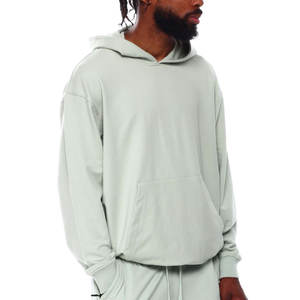 De gran tamaño 500 GSM 100% algodón personalizado sin cuerdas sudaderas con capucha sudaderas para hombres grueso cuadrado ropa de calle sudaderas con capucha en multicolor - Product Image 3