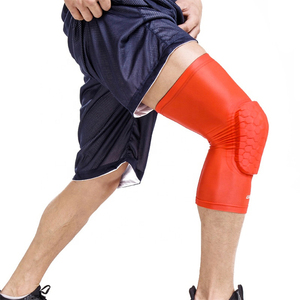 Rodillera elástica profesional de alta calidad para gimnasio MMA rodilleras de poliéster de algodón suave para adultos - Product Image 5