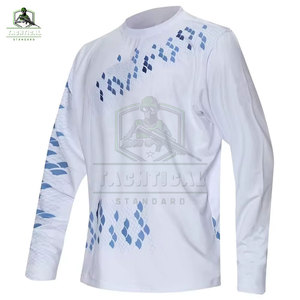 เสื้อเชิ้ตผู้ชายแขนยาวแบบยุทธวิธี ขายดี ระบายอากาศได้ดี น้ำหนักเบา แห้งเร็ว คุณภาพสูง MOQ ต่ำ - Product Image 5