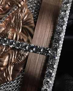 Pendentif en diamant rond en moissanite plaqué or, brillant, VVS, roi de l'épée, pendentif de carte de jeu, pendentif de fête, pendentif hip-hop - Product Image 2