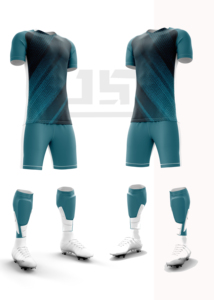 Ropa Deportiva de Fútbol de Alta Calidad, Transpirable, Jersey y Pantalones Cortos de Fútbol, Corte Regular, Personalizable para Equipos Profesionales, 100% Poliéster, Unisex - Product Image 3
