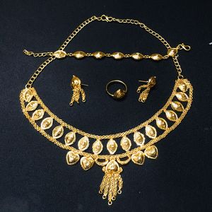 Ensemble de bijoux en argent sterling 925 pour femmes africaines, collier de mariage, boucle d'oreille pendante, bracelet, dubaï, offre spéciale - Product Image 3