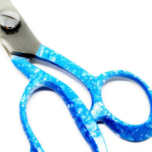 Ciseaux et cisailles multifonctionnels en métal et acier de 8 \ ", poignée enduite de couleur de papier, ciseaux de couture pour tailleur - Product Image 4