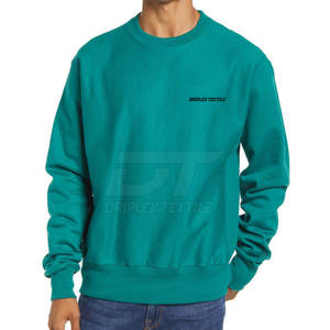 Sweat-shirts pour hommes dernier modèle quantité minimale de commande bas Sweatshirts en coton mélangé de base avec les meilleurs matériaux pour hommes - Product Image 1