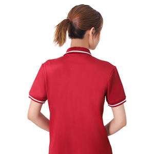 Polo tejido para mujer de fábrica de Vietnam, uniforme con logotipo personalizado para empresa o evento, ropa de trabajo OEM - Product Image 6