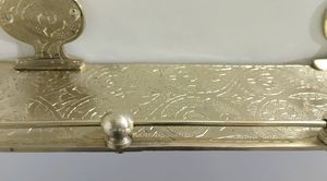 Solid brass <b>shelf</b> wall mounted storage <b>shelves</b> for home hotels living room kitchen bathroom home decor accessories wholesale - Product Image 2