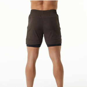 Novedad de verano 100%, pantalones cortos informales de algodón para hombre, pantalones cortos de moda de alta calidad para hombre, pantalones cortos para correr con bolsillos laterales - Product Image 3