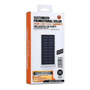 Power Bank Solare Promozionale Personalizzato da Hangzhou per Gadget - Product Image 3