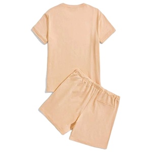 Conjunto Deportivo Personalizado con Logotipo, Sudadera de Algodón, Conjunto Deportivo de Verano para Hombre, Camiseta y Pantalones Deportivos para Hombre, HECHO POR BS 2026 - Product Image 2