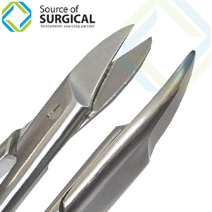 กรรไกรตัดเล็บโค้งคุณภาพสูงสำหรับการผ่าตัด ผลิตจากเหล็กกล้าไร้สนิมเกรดเยอรมัน ใช้สำหรับตัดหนังกำพร้า ใช้งานด้วยมือ ได้รับมาตรฐาน CE - Product Image 5