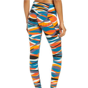 Mallas deportivas sin costuras para mujer de alta calidad, logotipo personalizado, ropa deportiva de cintura alta, entrenamiento de gimnasio, transpirable LICRA/poliéster - Product Image 3