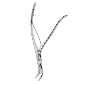Beyer Bone Rongeurs Finition Polonais Pince coupante double courbe Rongeur d'os à double action avec ressort simple - Product Image 4