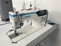 Machine à coudre industrielle numérique informatisée JACK A7 à entraînement direct, point noué, aiguille simple