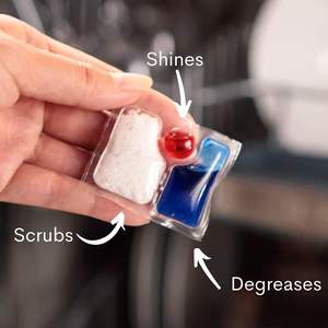 Pastillas para Lavavajillas Finish Ultimate Todo en Uno X100 Sabor Limón, Paquete de 2 - Product Image 3