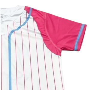 Maillot de baseball pour homme adulte - Logo d'équipe personnalisé par sublimation 100% polyester Séchage rapide et respirant Design uni Tissu de 300 grammes - Product Image 6