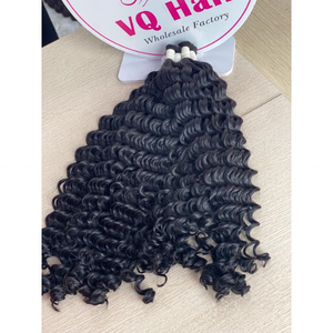 Meilleure vente Vierge Vietnamien Remy cheveux pour les femmes noires Loose Deep Wave to Straight Natural Black Hair Weaving Extensions - Product Image 3