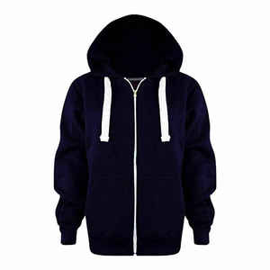 Premium Neon Green Zip Up Hoodie Blue Zipper Unisex Cotton <b>Sweatshirt</b> High MOQ Bulk Wholesale USA <b>UK</b> EU Market - Product Image 3