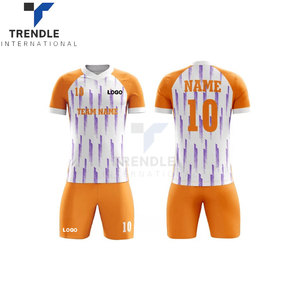 Nuevo Conjunto de Uniforme de Fútbol Unisex, la Mejor Calidad, Hecho a Medida, Transpirable, 100% Poliéster, Nombre del Equipo, Entrenamiento Deportivo, Pantalones Cortos - Product Image 2