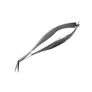 Vannas en acier inoxydable à pointes aiguisées inclinées vers le côté, qualité chirurgicale - Product Image 1