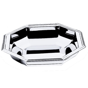 Bol de service en métal aluminium en relief Design de poisson fini antique argenté pour la maison, les hôtels et les restaurants utilisent des bols - Product Image 2