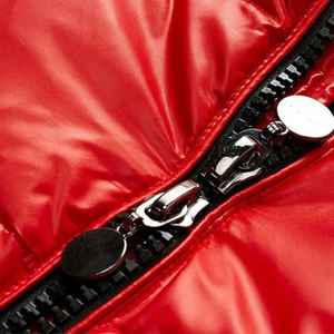 Chaqueta de Invierno Acolchada de Lona con Relleno de Algodón para Hombre, Personalizada, Brillante, de Alta Calidad, Resistente al Viento, Transpirable y de Secado Rápido - Product Image 4